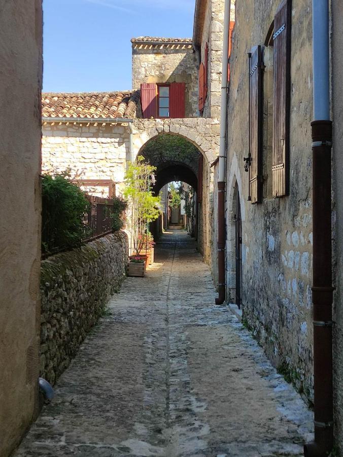 Au Bonheur Des Ruelles Bed & Breakfast Monpazier Dış mekan fotoğraf